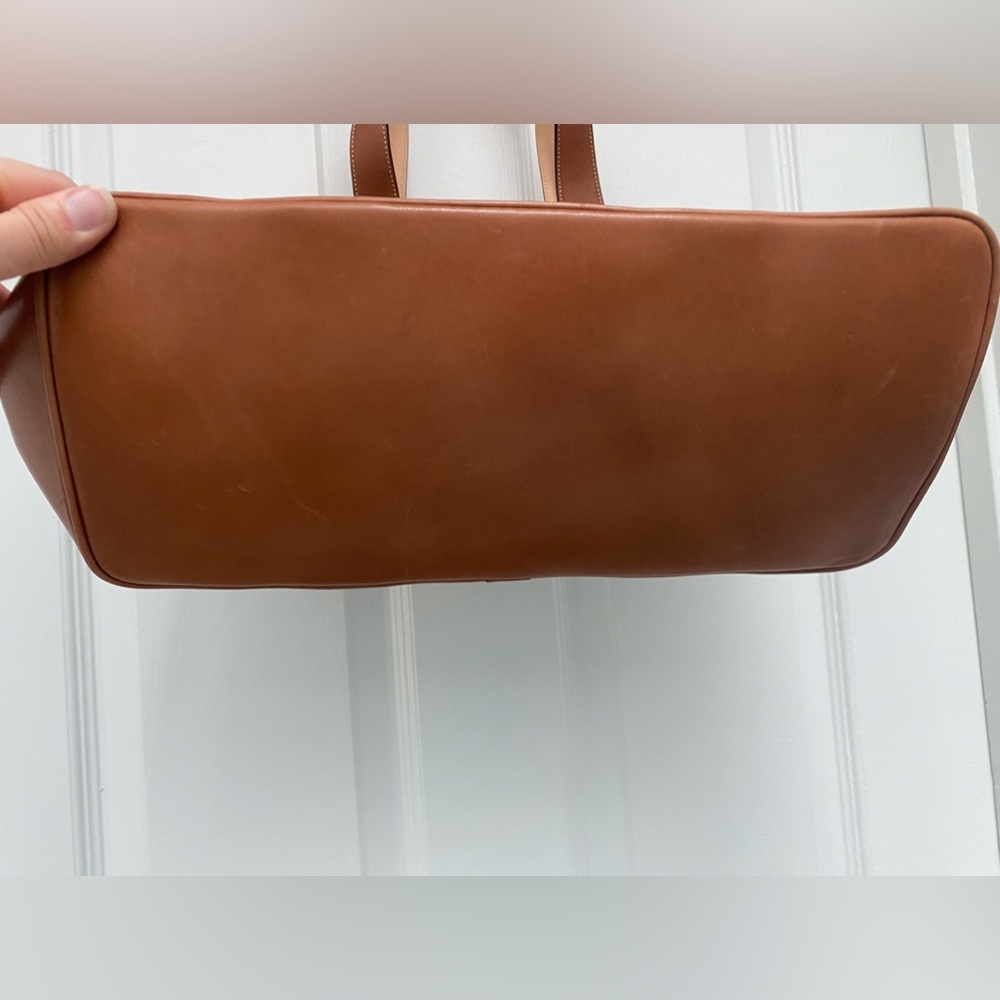 Coach Vintage Brown Leather Hampton Tote - NWOT - Picture 3 of 15